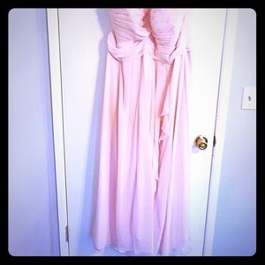 Blush Chiffon Bridesmaid dress